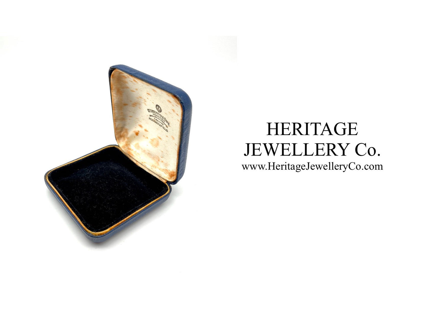 Vintage Leather Jewellery Box