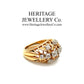 French Diamond Bombe Ring