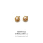 Vintage Pearl Earrings and Brooch Set
