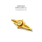 Victorian Gold & Diamond Brooch (15ct gold)