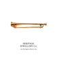 Victorian Rolled Gold Equestrian Riding Horn Pin