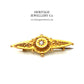 Victorian Gold & Diamond Brooch (15ct gold)
