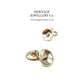 Diamond-set Cufflinks with Antique Box