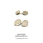 Victorian Silver Cufflinks with Antique Box