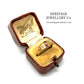 Antique Gold, Ruby & Diamond Gypsy Ring (c. 1890s)