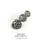 Art Nouveau Silver Buttons (James Deakin & Sons)