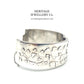 Antique Victorian Silver Bangle Bracelet (c. 1879)