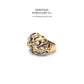 Gold & French Diamond Bombe Ring
