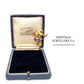 Antique Harlequin Jester Brooch