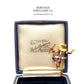 Antique Harlequin Jester Brooch