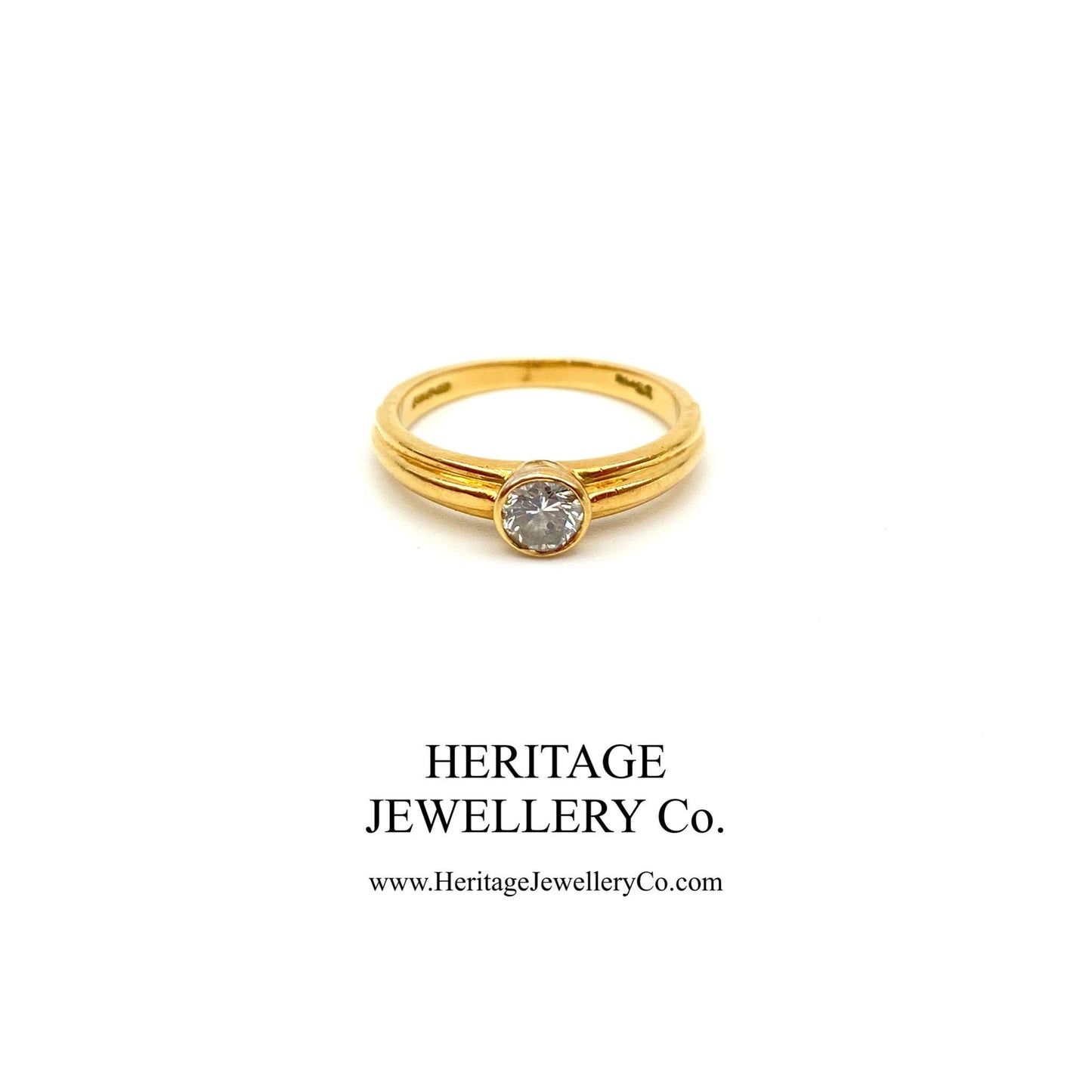 Vintage Diamond Solitaire Ring (c. 0.33ct)