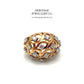 Gold & French Diamond Bombe Ring