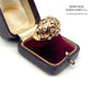 Gold & French Diamond Bombe Ring