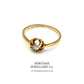 Art Deco Diamond Solitaire Ring