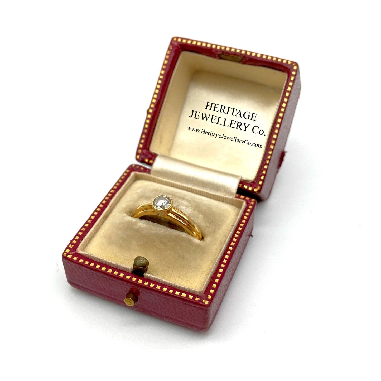 Vintage Diamond Solitaire Ring (c. 0.33ct)