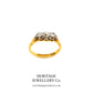 Vintage 3-Stone Diamond Ring