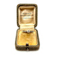 Square-Cut Diamond Ring with Diamond Shoulders