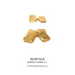 Antique Art Deco Gold Cufflinks with Antique Box