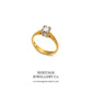 Vintage Diamond Solitaire Ring