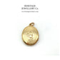 Antique Gold and Enamel Mourning Locket