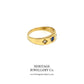 Edwardian Sapphire and Diamond Gypsy Ring (c. 1909)