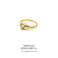 Victorian Solitaire Diamond Gypsy Ring (c. 1870-1900)