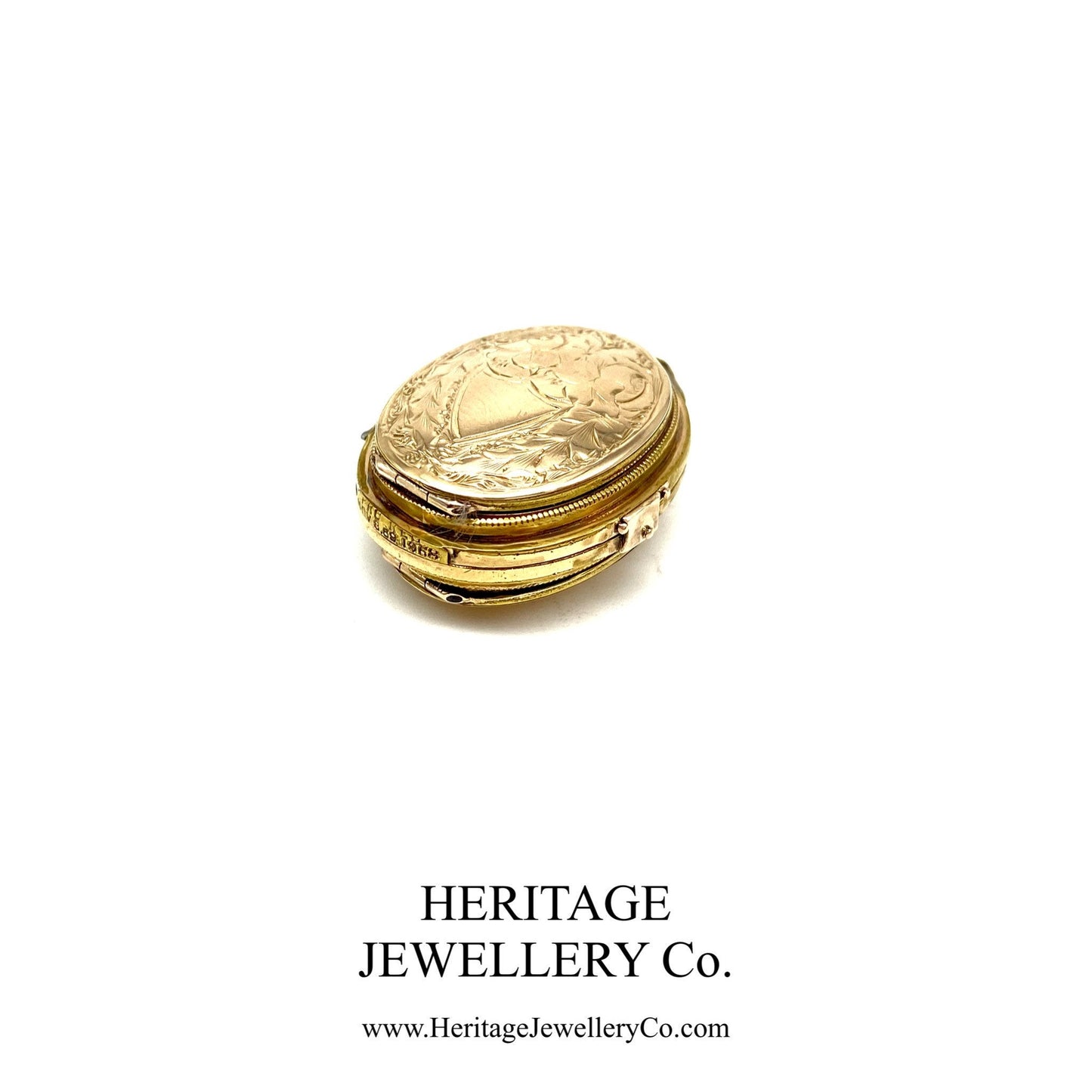 Antique Victorian Gold Multi-Aperture Locket