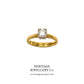 Vintage Diamond Solitaire Ring