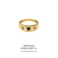 Edwardian Sapphire and Diamond Gypsy Ring (c. 1909)