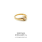 Victorian Solitaire Diamond Gypsy Ring (c. 1870-1900)