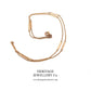 Antique Rose Gold Fancy Link Chain Necklace (16.5”)