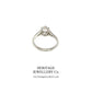 Vintage White Gold 0.50ct Diamond Solitaire Ring