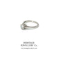 Vintage White Gold 0.50ct Diamond Solitaire Ring