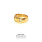 Antique Diamond & Gold Buckle Ring