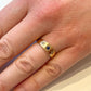 Edwardian Sapphire and Diamond Gypsy Ring (c. 1909)