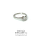 Vintage White Gold 0.50ct Diamond Solitaire Ring