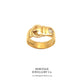 Antique Diamond & Gold Buckle Ring