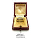Antique Gold Two-Row Diamond Ring