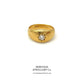 Antique Gold & Diamond Gypsy Ring