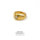 Antique Gold & Diamond Gypsy Ring