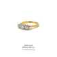 Vintage 3-Stone Diamond Ring