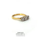 Vintage 3-Stone Diamond Ring