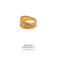 Antique Gold Mizpah Ring (c. 1918)