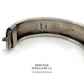 Antique Victorian Silver Bangle Bracelet (c. 1884)