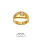 Antique Gold & Diamond Gypsy Ring