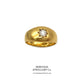 Antique Gold & Diamond Gypsy Ring