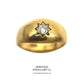 Antique Gold & Diamond Gypsy Ring