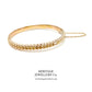 Mid-Victorian Gold Bangle Bracelet (c. 1888) with Bangle Box