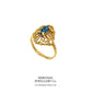 Vintage Gold and Sapphire Dress Ring
