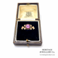 Antique Pink Sapphire Singe Stone Ring